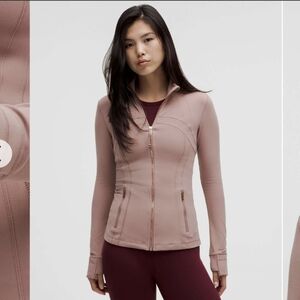 Lululemon Define Jacket in "Twilight Rose"